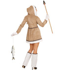Eskimo  Hooded Dress, Leg Warmers, Gloves 