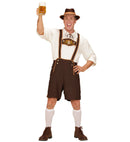 Bavarian Man  Lederhosen, Shirt,Socks, Hat 