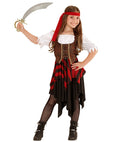 Pirate Girl  Dress, Corset, Headband 
