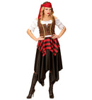 Pirate  Dress, Corset, Headband 