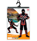 Flaming Dragon Ninja  Overalls With Armour, Mask 