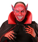 Devil Half Face Fabric Mask