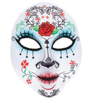 Dia De Los Muertos Half Face Fabric Mask