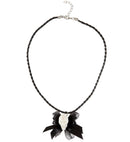  Skull & Bow Necklace