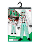 Zombie Doctor  Bloody Jacket With Shirt & Bones Eva Chest, Pants, Hat, Face Mask, Stethoscope 