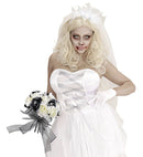 Halloween Bridal Bouquet With Skulls & Spiders