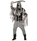 Ghost Ship Pirate  Shirt With Bone Chest, Jacket, Pants, Bandana, Eye-Patch 