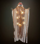 Light-Up Grim Reaper With Red Led Light Eyes 170 Cm 