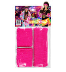 Neon Pink Sweatbands Set  Headband And 2 Wristbands 