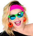 Pair Of Neon Orange Earrings