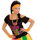 Pair Of Neon Yellow Earrings