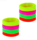 Pair Of Multicolor Neon Wristbands