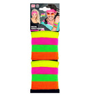 Pair Of Multicolor Neon Wristbands
