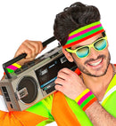 Pair Of Multicolor Neon Wristbands