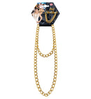 Gold Necklace  120Cm