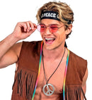 Set Hippie  Headband, Glasses, Necklace 