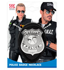Clip On Police Badge Necklace