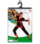Ninja Girl  Coat, Pants, Belt, Fingerless Gloves, Ties, Headband 