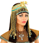 Deluxe Egyptian Beaded Snake Headpiece