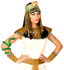 Deluxe Egyptian Beaded Snake Headpiece