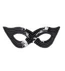 Black Sequin Eyemask