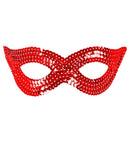 Red Sequin Eyemask