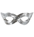 Silver Sequin Eyemask