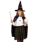 Wizard  Cape, Hat  - 70 Cm