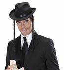 Real Look Rabbi Hat With Payes