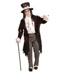 Zombie Groom  Tailcoat With Shirt, Pants, Scarf, Top Hat With Hair 