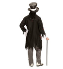 Zombie Groom  Tailcoat With Shirt, Pants, Scarf, Top Hat With Hair 