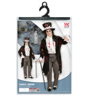Zombie Groom  Tailcoat With Shirt, Pants, Scarf, Top Hat With Hair 