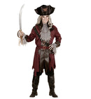 Captain Spook  Coat With Belt, Jabot, Sash, Hat 