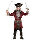 Captain Spook  Coat With Belt, Jabot, Sash, Hat 