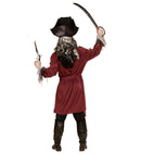 Captain Spook  Coat With Belt, Jabot, Sash, Hat 