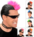 Clip-On Punk Crest 6 Colors Ass.: Red, Blue, Green, Pink, Orange, Purple