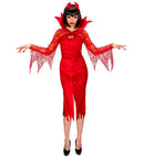 Diablesse  Dress, Horns 