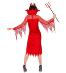 Diablesse  Dress, Horns 