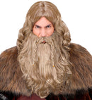 Viking Wig With Beard & Moustache In Box