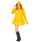 Greta Raincoat”  Hooded Coat 