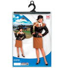 Retro Aviator Girl  Jacket, Skirt, Scarf, Hat 