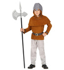 Medieval Knight  Coat, Pants, Belt, Hooded Capelet, Helmet 