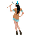Indian  Dress, Belt, Headband With Feather 