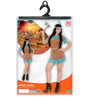 Indian  Dress, Belt, Headband With Feather 