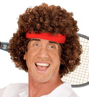 Tennis Player Wig In Polybag