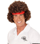 Tennis Player Wig In Polybag