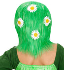 Mother Nature Wig With Daisies In Polybag