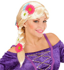 Rapunzel Wig With Flowers In Box