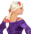 Rapunzel Wig With Flowers In Box