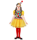 Clown  Tutu Dress, Mini Hat 